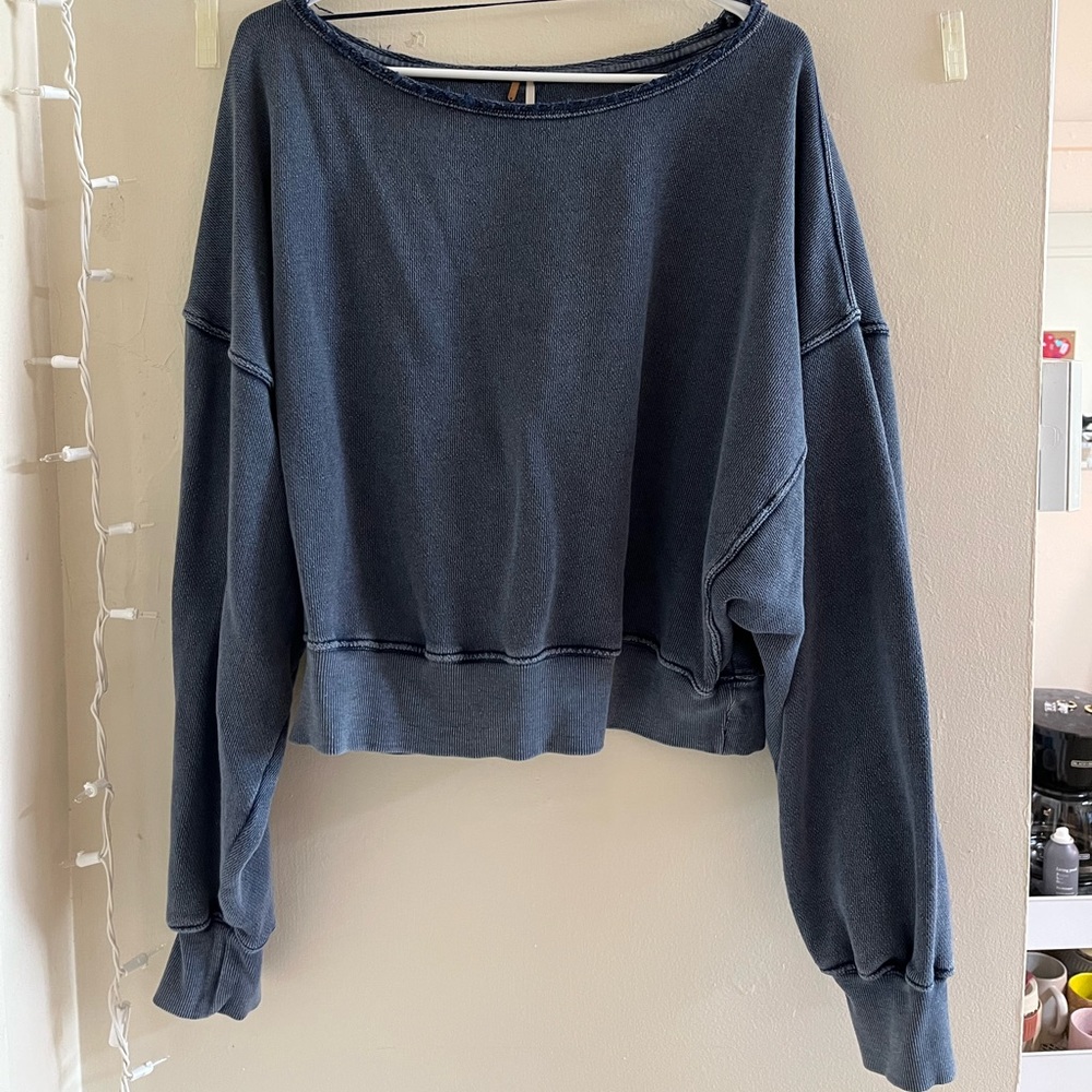 Free People cropped long sleeve